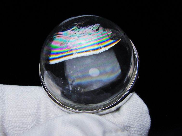 アイリスクォーツ 水晶 ペンダント 虹入り 一点物 メール便可 [M便 1/20] 112-12355