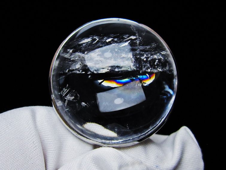 アイリスクォーツ 水晶 ペンダント 虹入り 一点物 メール便可 [M便 1/20] 112-12357