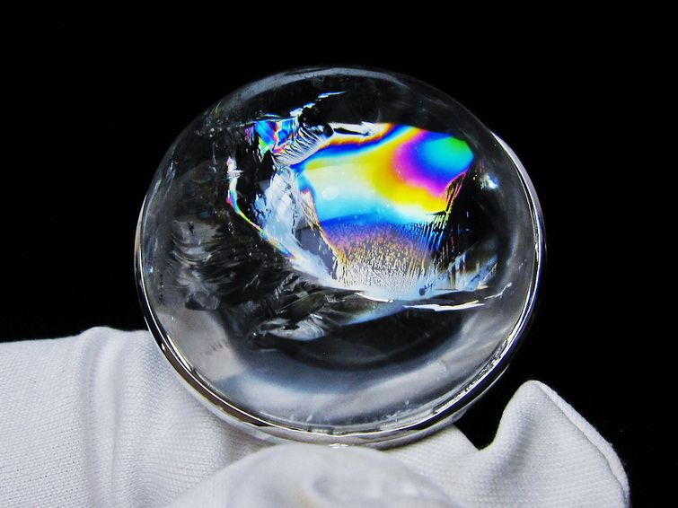 アイリスクォーツ 水晶 ペンダント 虹入り 一点物 メール便可 [M便 1/20] 112-12395