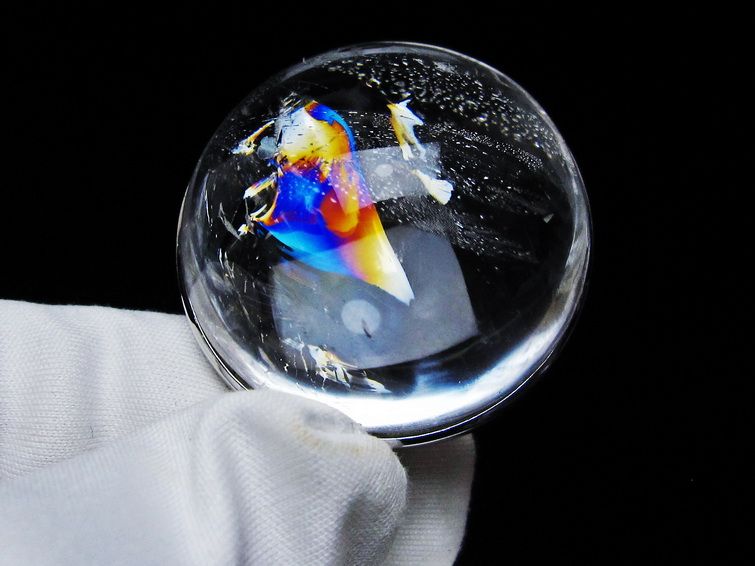 アイリスクォーツ 水晶 ペンダント 虹入り 一点物 メール便可 [M便 1/20] 112-12397