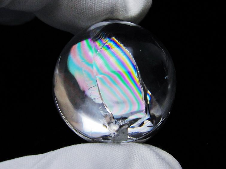 アイリスクォーツ 水晶 ペンダント 虹入り 一点物 112-12405