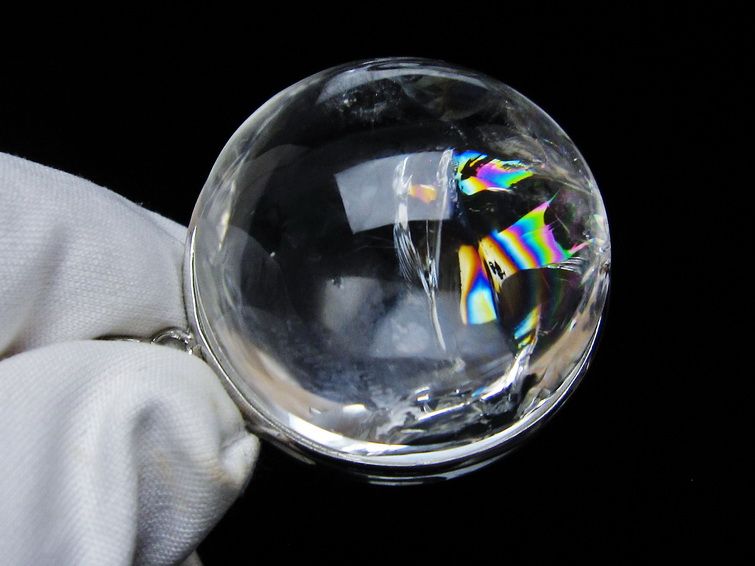アイリスクォーツ 水晶 ペンダント 虹入り 一点物 メール便可 [M便 1/20] 112-12420