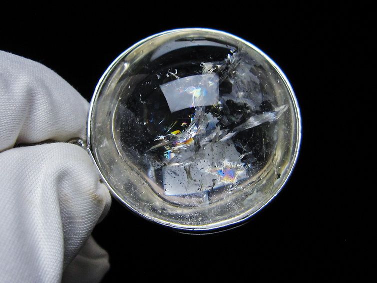アイリスクォーツ 水晶 ペンダント 虹入り 一点物 メール便可 [M便 1/20] 112-12421