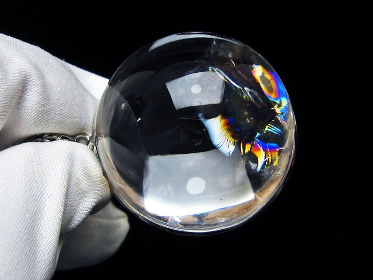 アイリスクォーツ 水晶 ペンダント 虹入り 一点物 メール便可 [M便 1/20] 112-12423