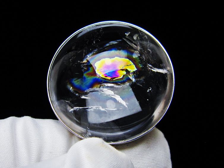 アイリスクォーツ 水晶 ペンダント 虹入り 一点物 メール便可 [M便 1/20] 112-12424