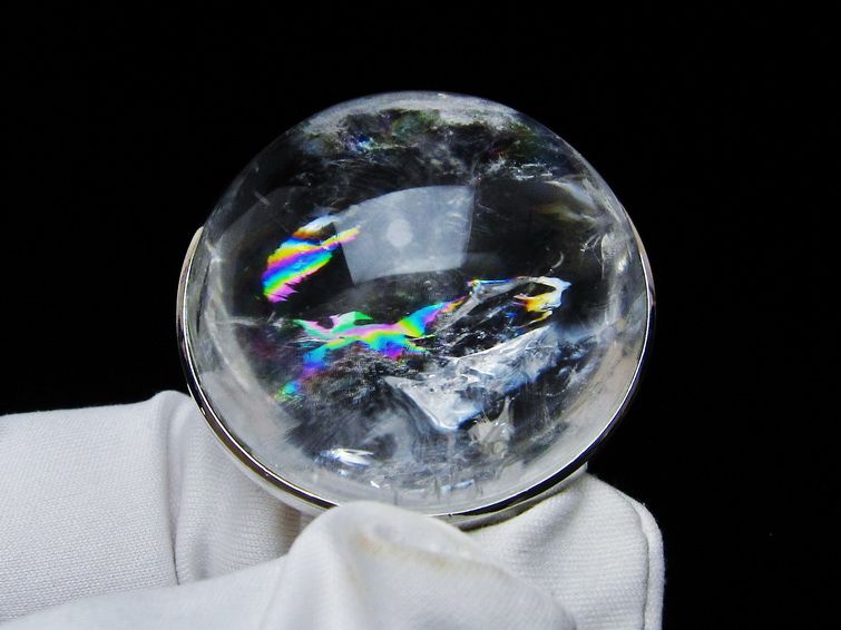 アイリスクォーツ 水晶 ペンダント 虹入り 一点物 メール便可 [M便 1/20] 112-12426