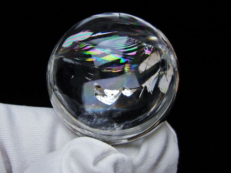 アイリスクォーツ 水晶 ペンダント 虹入り 一点物 112-12432