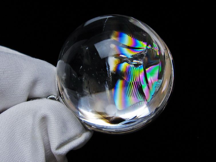 アイリスクォーツ 水晶 ペンダント 虹入り 一点物 112-12444
