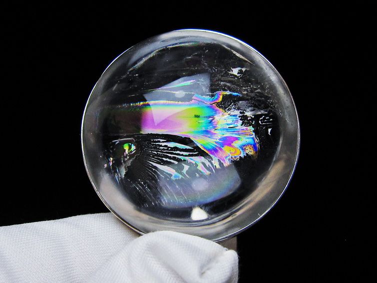 アイリスクォーツ 水晶 ペンダント 虹入り 一点物 112-12448