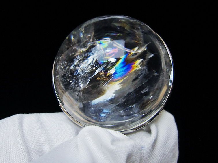 アイリスクォーツ 水晶 ペンダント 虹入り 一点物 112-12451