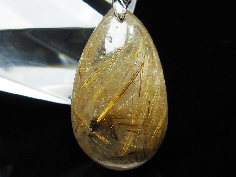 タイチンルチルクォーツ ペンダント ルチルクォーツ ペンダントトップ