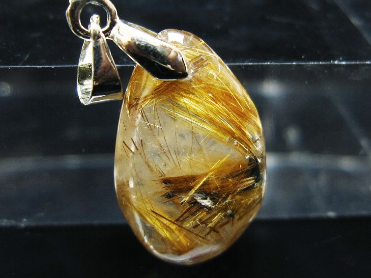 タイチンルチルクォーツ ペンダント ルチルクォーツ ペンダントトップ