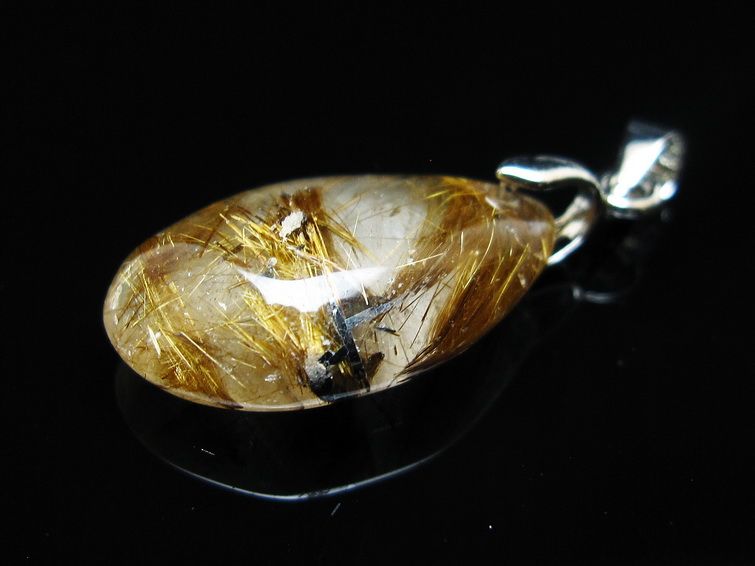 金運上昇‼️タイチンルチルクォーツ ペンダント タイチンルチルクォーツ ペンダント ルチルクォーツ ペンダントトップ