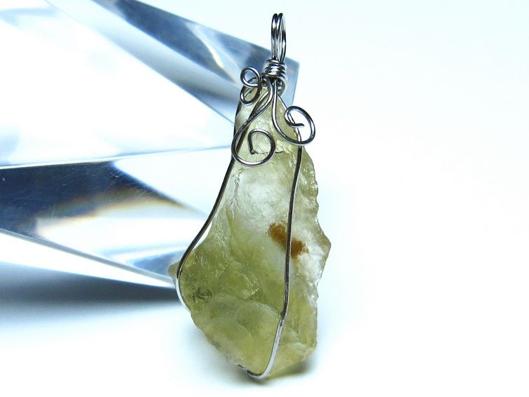 リビアングラス ペンダント 一点物 メール便可 [M便 1/20] 112-13580