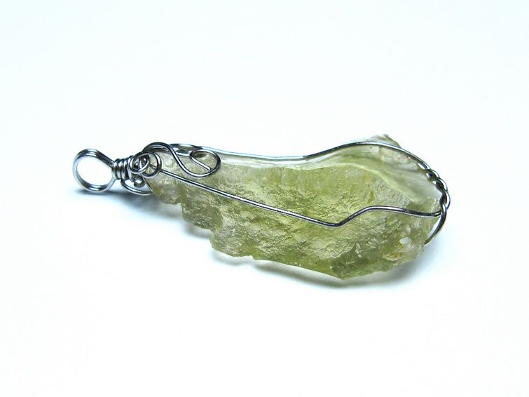 リビアングラス ペンダント 一点物 メール便可 [M便 1/20] 112-13601