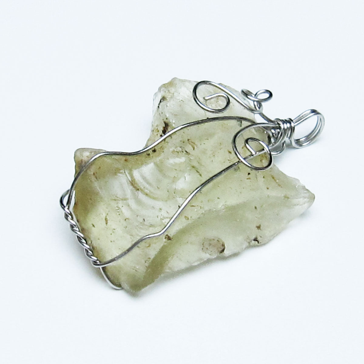 リビアングラス ペンダント 一点物 メール便可 112-13798