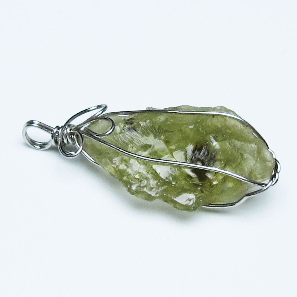 リビアングラス ペンダント 一点物 メール便可 112-13807