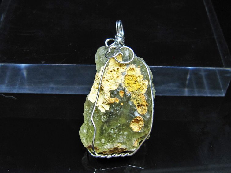 リビアングラス ペンダント 一点物 112-13852