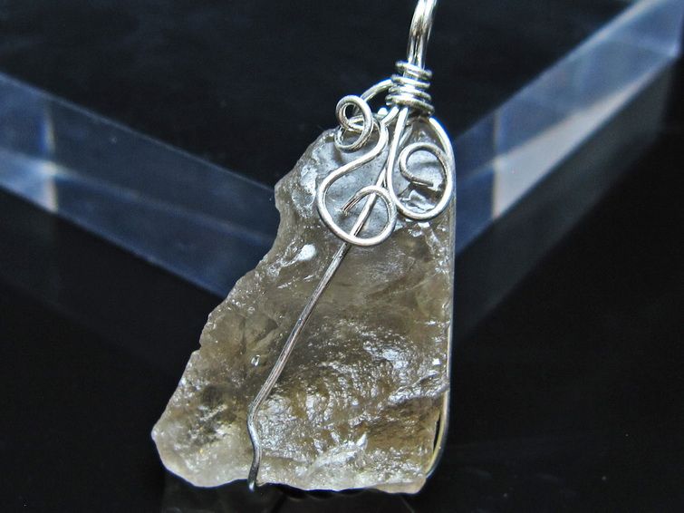 リビアングラス ペンダント 一点物 112-13862