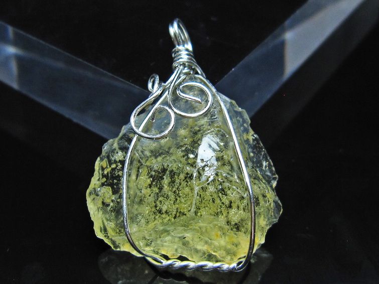 リビアングラス ペンダント 一点物 112-13878