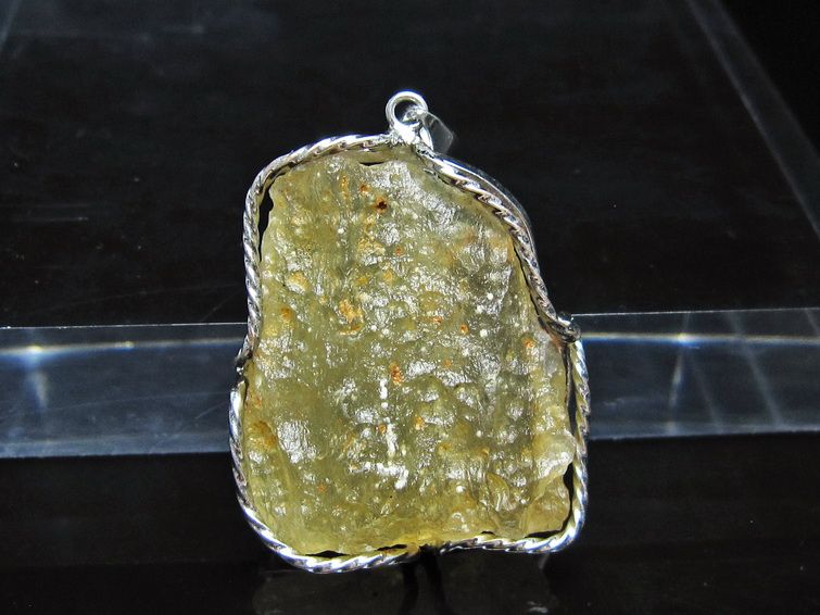 リビアングラス ペンダント 一点物 112-13882