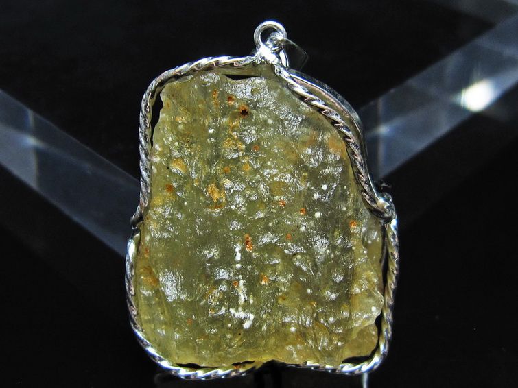 リビアングラス ペンダント 一点物 112-13882