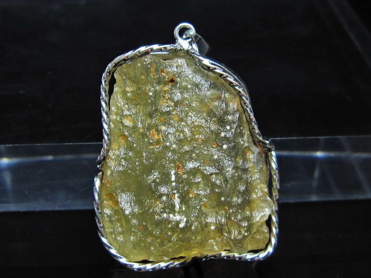 リビアングラス ペンダント 一点物 112-13882