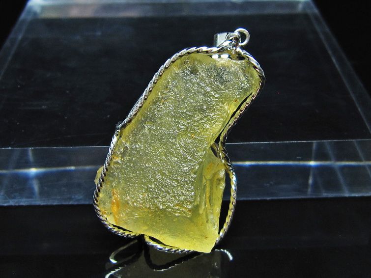 リビアングラス ペンダント 一点物 112-13884