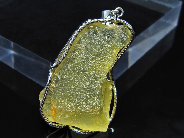 リビアングラス ペンダント 一点物 112-13884