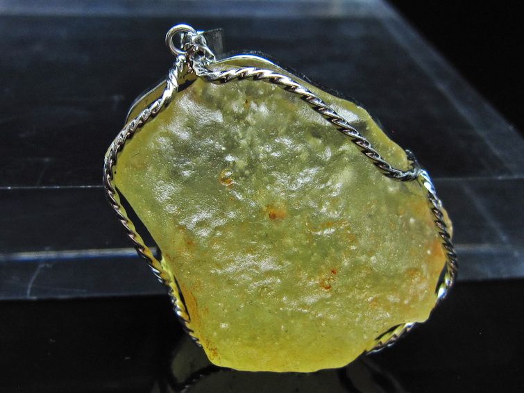 リビアングラス ペンダント 一点物 112-13886