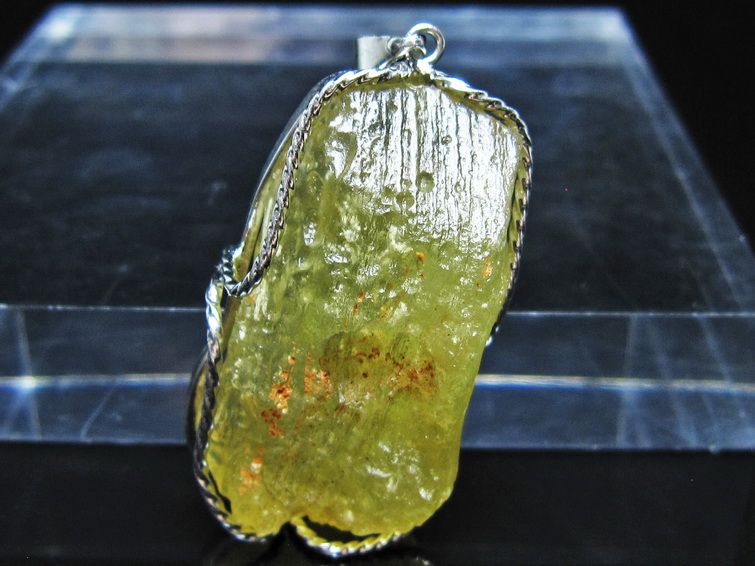 リビアングラス ペンダント 一点物 112-13890