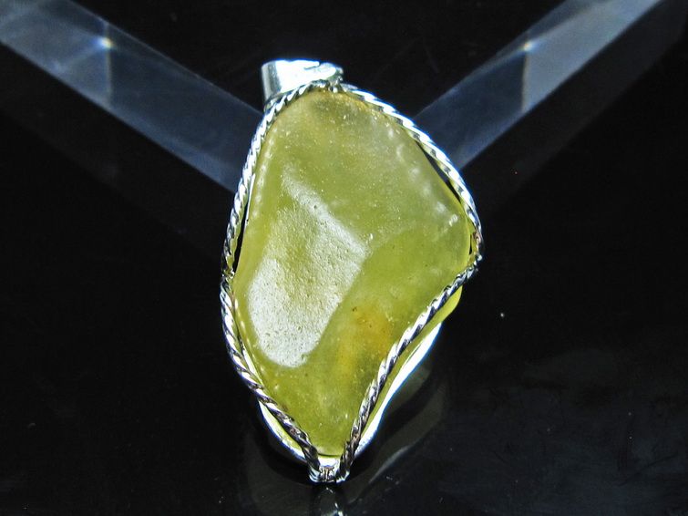 リビアングラス ペンダント 一点物 112-13891