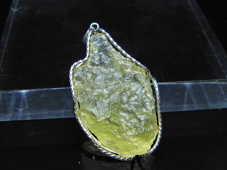 リビアングラス ペンダント 一点物 112-13918