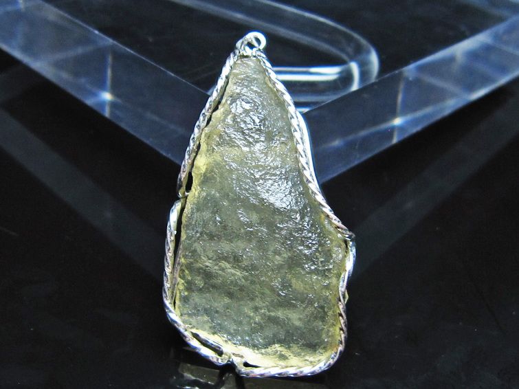 リビアングラス ペンダント 一点物 112-13928