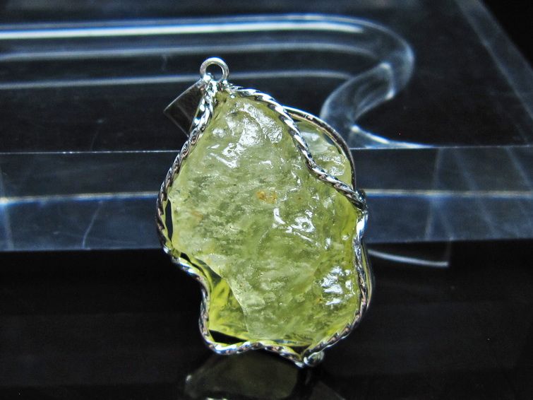 リビアングラス ペンダント 一点物 112-13933