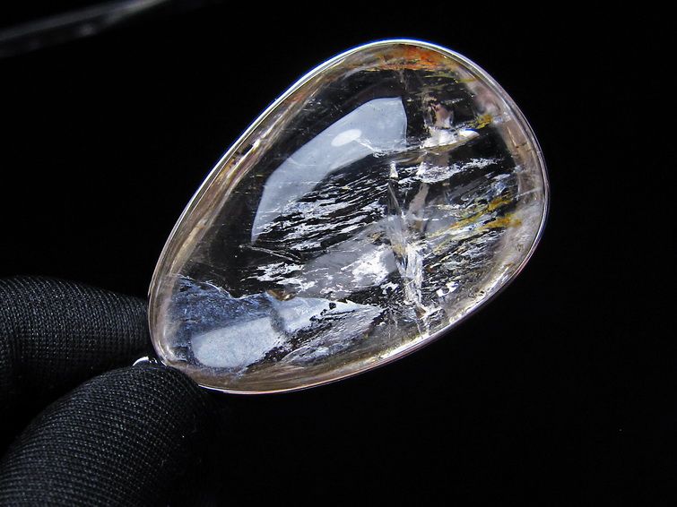アイリスクォーツ 水晶 ペンダント 虹入り メール便可 一点物 112-14106