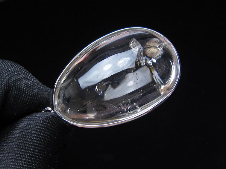 アイリスクォーツ 水晶 ペンダント 虹入り メール便可 一点物 112-14113