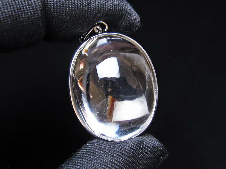 アイリスクォーツ 水晶 ペンダント 虹入り メール便可 一点物 112-14123