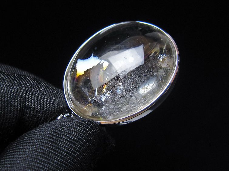 アイリスクォーツ 水晶 ペンダント 虹入り メール便可 一点物 112-14145