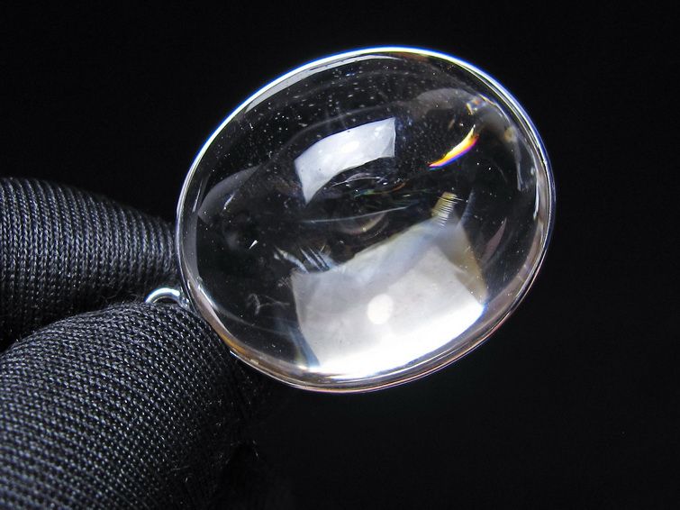 アイリスクォーツ 水晶 ペンダント 虹入り メール便可 一点物 112-14150