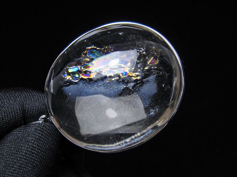 アイリスクォーツ 水晶 ペンダント 虹入り メール便可 一点物 112-14162