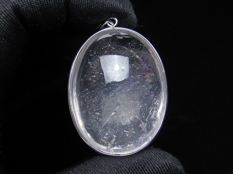 アイリスクォーツ 水晶 ペンダント 虹入り メール便可 一点物 112-14164