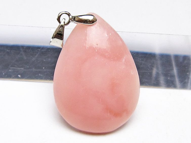 オパール ペンダント ピンクオパール メール便可 一点物 112-14312