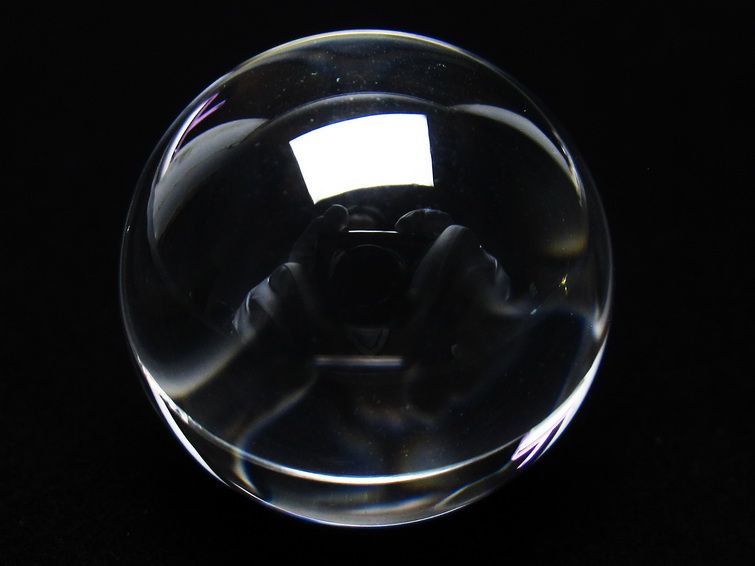 水晶玉 水晶 丸玉 スフィア ブラジル産 30mm 一点物 141-6473