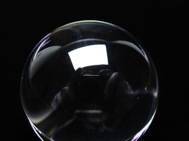 水晶玉 水晶 丸玉 スフィア ブラジル産 30mm 一点物 141-6473