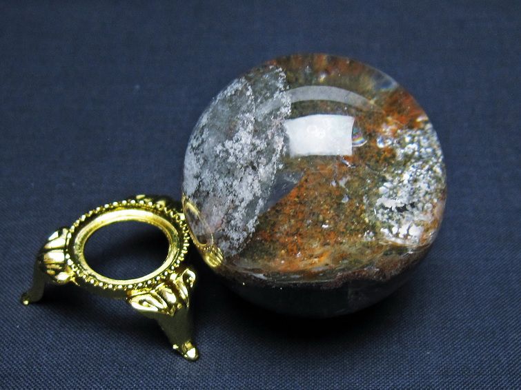 ガーデンクォーツ 丸玉 45mm スフィア 一点物 141-6817