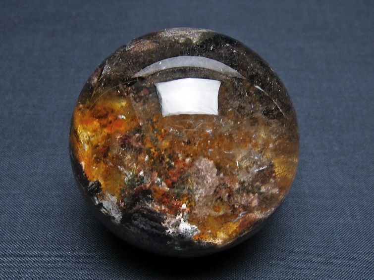 ガーデンクォーツ 丸玉 54mm スフィア 一点物  141-6837