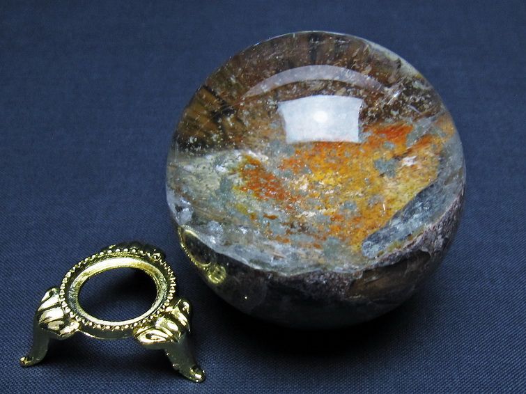 ガーデンクォーツ 丸玉 56mm スフィア 一点物  141-6855