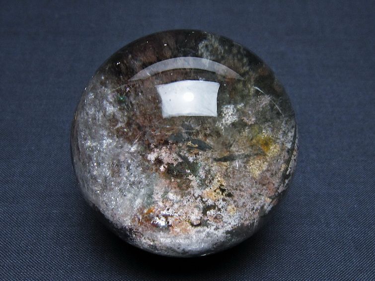 ガーデンクォーツ 丸玉 55mm スフィア 一点物  141-6861