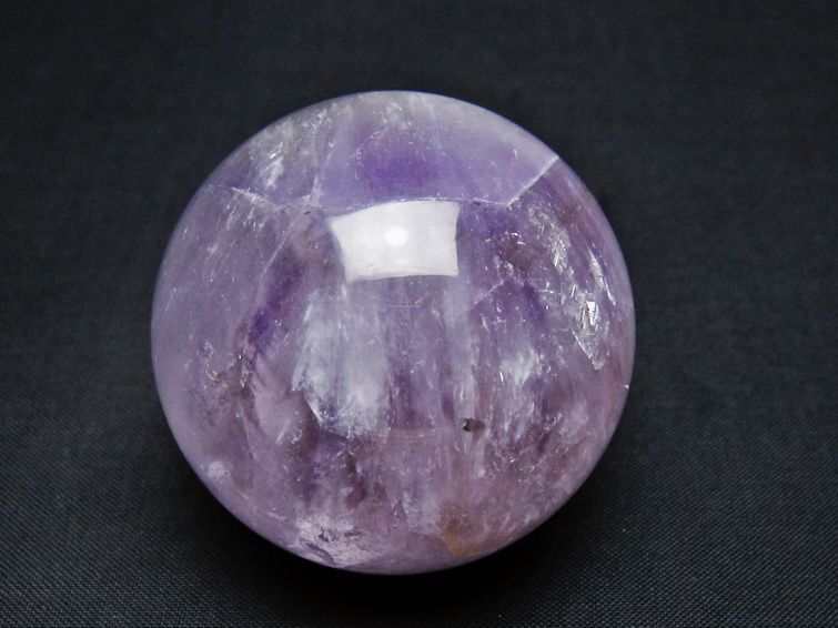 アメジスト 丸玉 51mm スフィア amethyst 置物 一点物 141-7310[sold out]